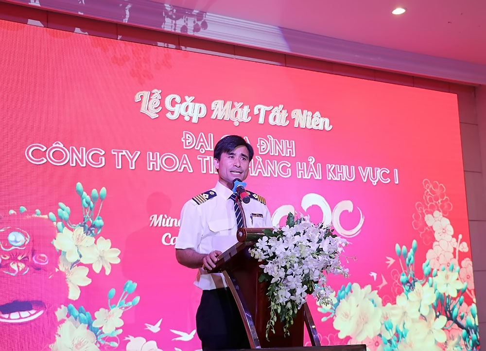 CÔNG TY TNHH MTV HOA TIÊU HÀNG HẢI KHU VỰC I TỔ CHỨC TIỆC TẤT NIÊN 2019