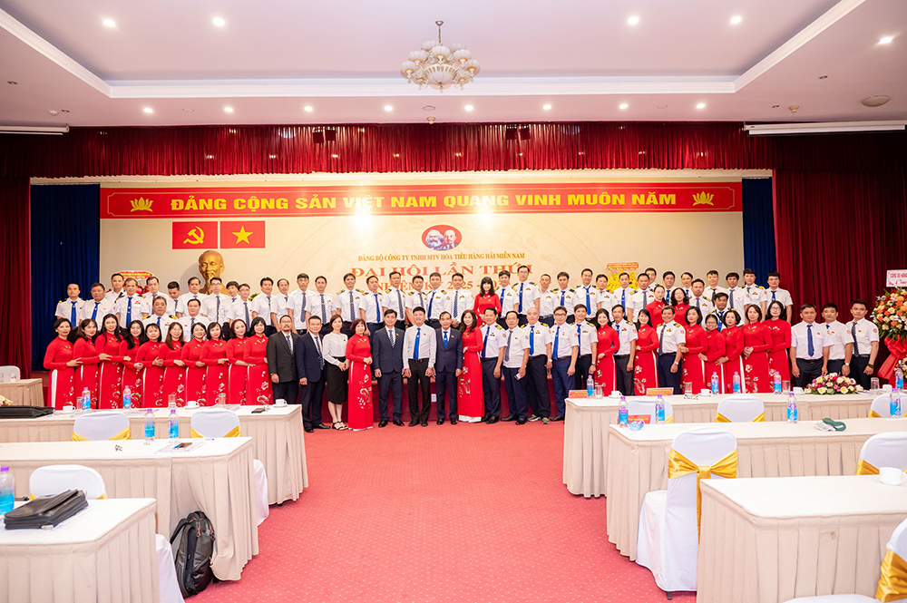 ĐẠI HỘI ĐẢNG BỘ CÔNG TY TNHH MTV HOA TIÊU HÀNG HẢI MIỀN NAM NHIỆM KỲ 2025-2030